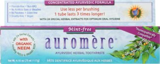 Auromere Herbal Toothpaste Mint Free -- 4.16 oz