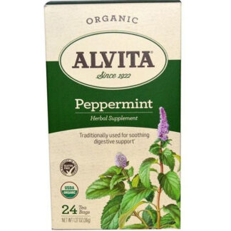 Alvita Organic Peppermint -- 24 Tea Bags