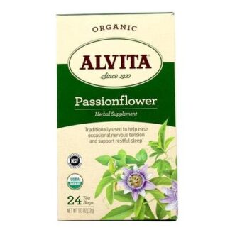 Alvita Organic Passionflower -- 24 Tea Bags