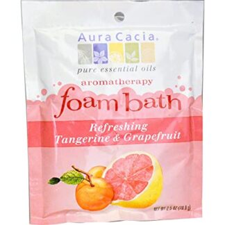 Aura Cacia Tangerine/Grapefruit, Foam Bath, 2.5 oz. pouch
