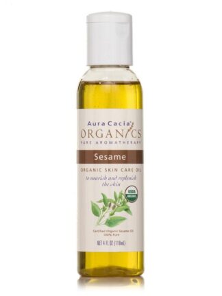 Aura Cacia Natural Skin Care Organic Sesame Oil -- 4 fl oz