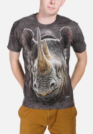 The Mountain Black Rhino T-Shirt Gray