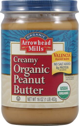Arrowhead Mills, Organic Valencia Peanut Butter, Creamy 16oz