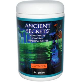 Ancient Secrets Lavender Aromatherapy Dead Sea Mineral Bath 2 lb