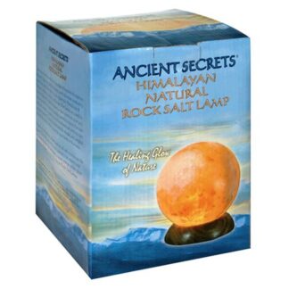Ancient Secrets Himalayan Natural Rock Salt Lamp Sphere --1 Lamp