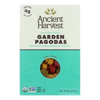 Ancient Harvest Organic Quinoa Supergrain Pasta Garden Pagodas -- 8 oz