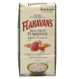 Flahavan’s Irish Porridge Oats with Apples & Raisins -- 600g