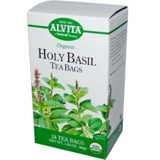Alvita Organic Holy Basil Tulsi Tea -- 24 Tea Bags