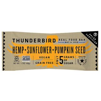 Thunderbird Bar Hemp Sunflower Pumpkin Seed Fruit & Seed Bar -- 1 Bar