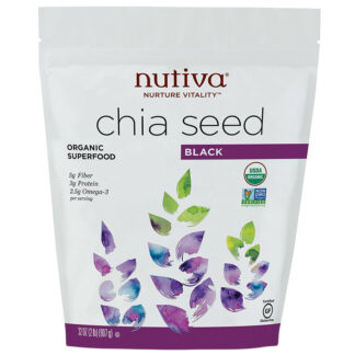 Nutiva Organic Chia Seeds -- 32 oz.
