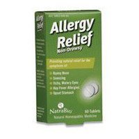 NatraBio Allergy Relief -- 60 Tablets