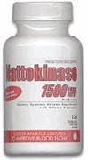 Naturally Vitamins Nattokinase -- 1500 FU - 120 Tablets