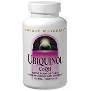 Source Naturals Ubiquinol CoQH -- 50 mg - 120 Softgels