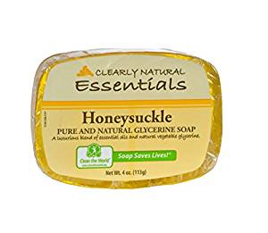 Clearly Natural Honeysuckle Glycerine Bar -- 4 oz