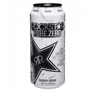 Rockstar Pure Zero Silver Ice -- 16 oz