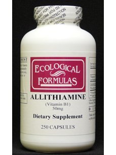 Ecological Formulas Allithiamine Vitamin B1 50 mg -- 250 Capsules