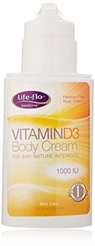 Life-Flo Vitamin D3 Body Cream -- 1000 IU - 4 oz
