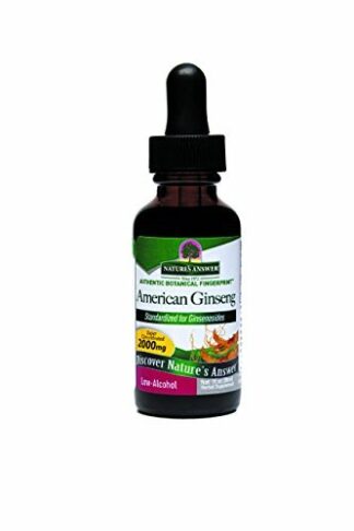 Nature's Answer Alcohol-Free American Ginseng Root -- 1 fl oz