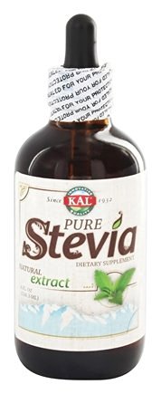 KAL Pure Stevia Liquid Extract -- 4 oz
