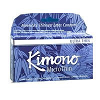 Kimono Condoms: Micro Thin/Regular, 3 ct