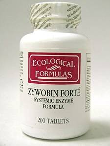 Ecological Formulas ZyWobin Forte -- 200 Tablets