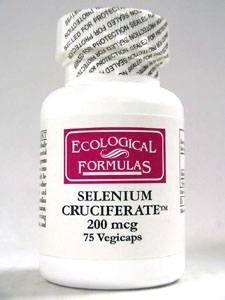Ecological Formulas Selenium Cruciferate 200 mcg -- 75 Capsules