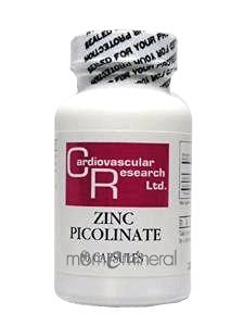 Cardiovascular Research Zinc Picolinate 25 mg -- 60 Capsules