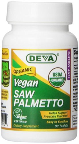 DEVA Vegan Organic Saw Palmetto 300 mg -- 90 Tablets