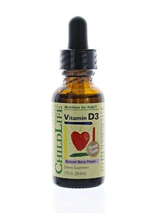 Childlife Vitamin D3 Natural Berry -- 1 fl oz - 115 servings