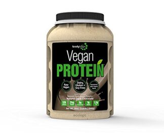 Bodylogix Natural Vegan Protein Nutrition Shake Dark Chocolate -- 1.85 Pound