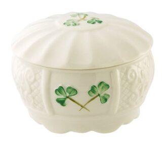 Belleek 1990 Nadine Trinket Box