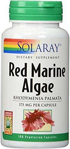Solaray Red Marine Algae 375 mg -- 100 Capsules