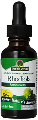 Nature's Answer Alcohol-Free Rhodiola Root -- 1 fl oz