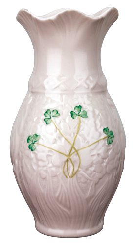 Belleek 2361 Fortunes 7 Inch Vase