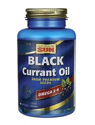 Health From The Sun Black Currant Oil 1000mg -- 60 Softgels