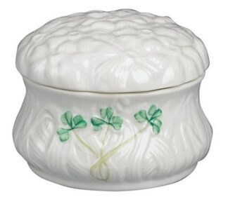 Belleek 1936 Daisy Trinket Box