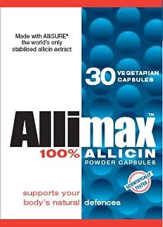 Allimax Allicin -- 30 Vegetarian Capsules