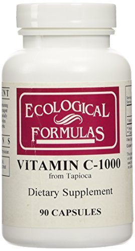 Ecological Formulas Vitamin C-1000 mg (From Tapioca) -- 90 Capsules
