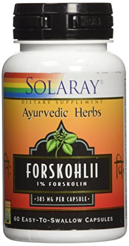 Solaray Forskohlii 385 mg -- 60 Capsules