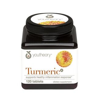 Youtheory Turmeric Advanced Formula -- 120 Tablets