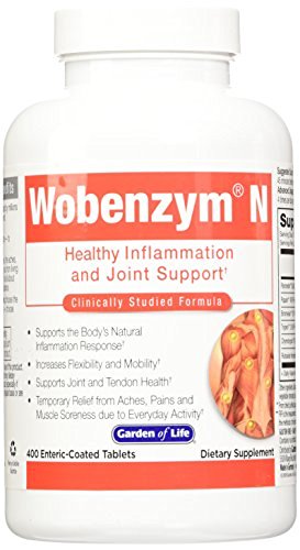 Garden of Life Wobenzym N -- 400 Tablets