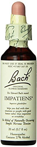 Bach Flower Remedies Essence Impatiens -- 20 ml