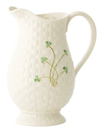 Belleek 1260 Kylemore Pitcher 8.5-Inch – White