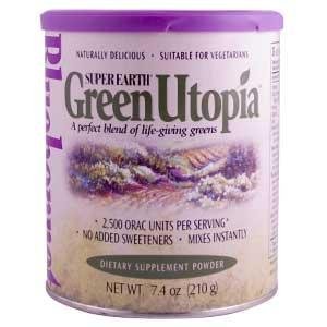 Bluebonnet Super Earth Green Utopia Powder -- 7.4 oz