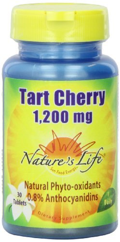 Nature's Life Tart Cherry -- 1200 mg - 30 Tablets