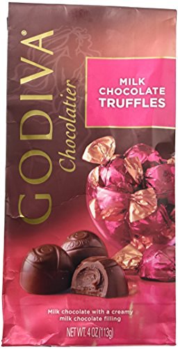 Godiva Chocolatier Gems Milk Chocolate Truffles -- 4 oz