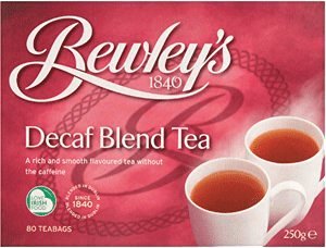 Bewley's Decaf Blend Tea -- 80 Tea Bags 8.8 oz.