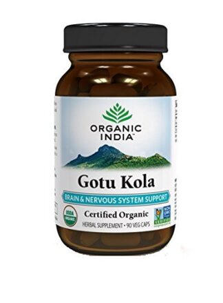 Organic India Gotu Kola -- 90 Vegetarian Capsules