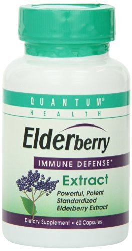 Quantum Elderberry Immune Defense Extract 400 mg -- 60 Capsule