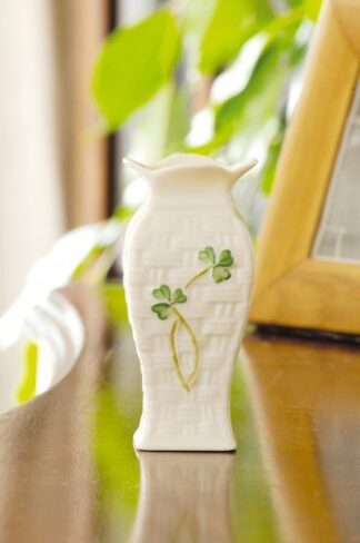 Belleek 3145 Square Miniature Vase